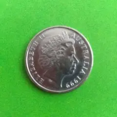 オーストラリア 5セント硬貨 1999年 エリザベス女王