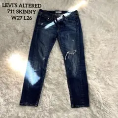 LEVI’S ALTERED 711 SKINNY デニム