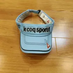 【le coq sportif】【メンズゴルフ】【喫煙者、ペット無】サンバイザー