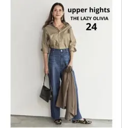 upper hights THE LAZY OLIVIA ダークブルー 27 upper hights THE LAZY OLIVIA ダークブルー 27 - メルカリ