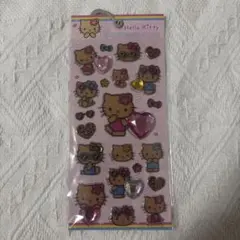 新品 サンリオ キラキララインストーンシール ハローキティ 日焼け