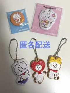 BT21 RJ キーホルダー・缶バッチセット ジン JIN