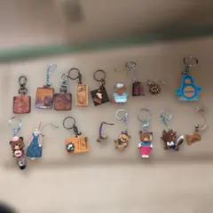 レトロキーホルダーセット