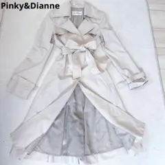 Pinky&Dianne ピンキー&ダイアン ロングトレンチコート ベルト