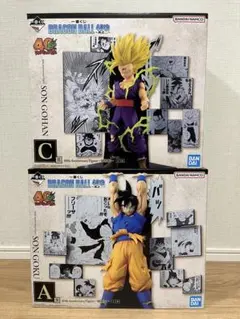 一番くじ DRAGON BALL 40th ～其之二～A賞　孫悟空　C賞　孫悟飯