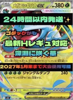 Hレギュ対応✨24時間以内発送✨目指せ優勝✨メガフシギバナex 構築済みデッキ