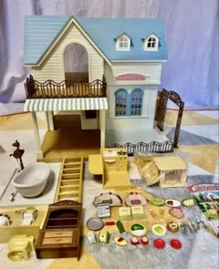 シルバニア⭐︎お家はおしゃれな森のキッチン　家具おまけ