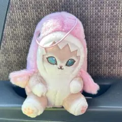 mofusand パステルサメにゃん マスコット 猫 ぬいぐるみ 新品 可愛い