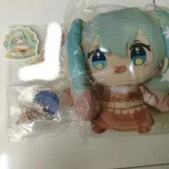 ミク ぬいぐるみとキーホルダーセット