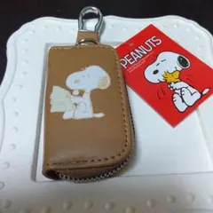 PEANUTS スヌーピー キーケース 合成皮革
