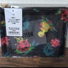 フェイラー購入ブラックハイジ柄メッシュポーチ＆タオルハンカチ☆完売