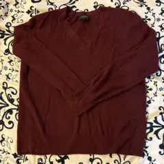 BANANA REPUBLIC バーガンディ 長袖ニット L