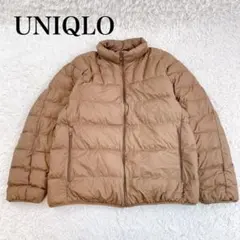 UNIQLO ウルトラライトダウンジャケット 3Dカット 茶色 人気 3XL