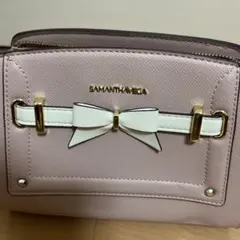 サマンサベガ 新品 タグ付 2WAY ハンドバッグ ピンク A5 ショルダー 