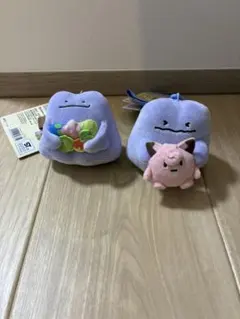 新品 マスコット 十ポケ十色 ずぶといメタモン さみしがりなメタモン ぬいぐるみ