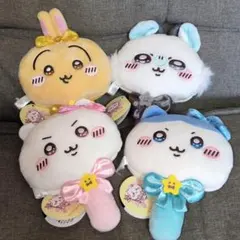 超まじかるちいかわ　ぬいぐるみミラー　4点セット