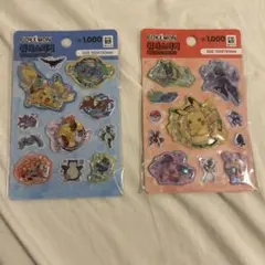 韓国ダイソー　ポケモン　ウォーターシール