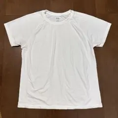 UNIQLO 半袖Tシャツ ホワイト XL エアリズム　白