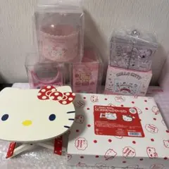 レア キティ セット 小物入れ ミラー 木製ミニテーブル サンリオ mikko レア キティ セット 小物入れ ミラー 木製ミニテーブル サンリオ mikko