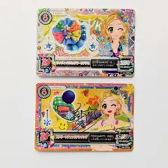 全12コーデ　アイカツ　カードセット ヴィヴィッドキス　みくる　ひなき アイカツ ビビットキス 夏樹みくる ペイントデココーデセット