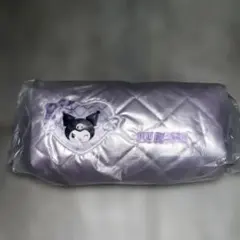 KUROMI パープルポーチ　サンリオ　当たりくじ　ローソン　キルティング
