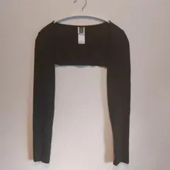 美品 SHEIN クロップド ボレロ丈 ロングスリーブ トップス Y2K ダンス