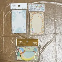 ミニカード メッセージカード まとめ売り 3点セット