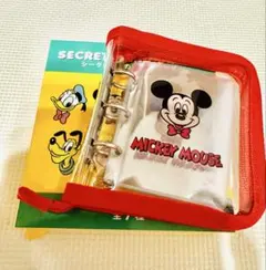 ミッキーマウス クリアバインダー 手帳 - メルカリ