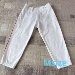 MIZUNO 練習着 レッドストライプ　M