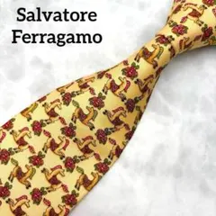 Salvatore Ferragamo 折りたたみ傘 総柄 ガンチーニ 傘袋付き - メルカリ