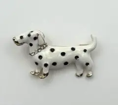 【新品未使用】ブローチ 犬