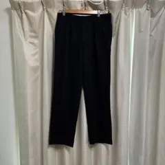 G&K SERVICES ワークパンツ　USA製　ツータック　ブラック