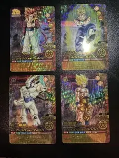 ドラゴンボール 禁レア 4枚セット データカードダス