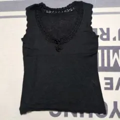 レディース　ノースリーブ　ニット