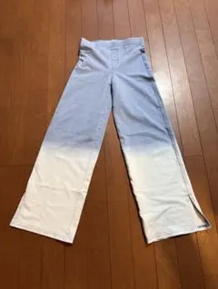 H&M ワイドレッグパンツ、シイン パンツセット