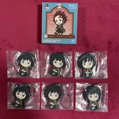 鬼滅の刃 一番くじ ラバーストラップ ラバスト ほっと一息 冨岡義勇 6個