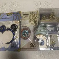 【新品】東京 ディズニー シー TDS 20周年 クリスタルスフィア 5点セット