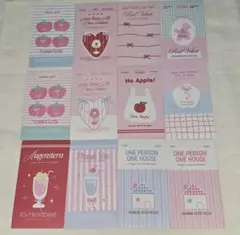 メルヘン柄 ステッカー シール プレゼント おすそ分け