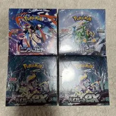 【未開封シュリンク付き】ポケモンカード　BOX4箱まとめ売り