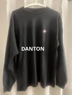 DANTON ブラック 長袖カットソーのサムネイル
