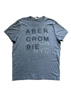 【Abercrombie】 グレー Tシャツ　2XLサイズ 古着　海外