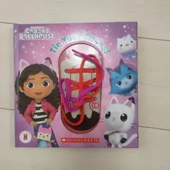 Gabby's Dollhouse Tie Your Shoes! 絵本