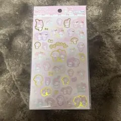 サンリオ　マイメロディー　箔押しシール