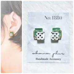No.1880 ハンドメイドアクセサリー レジンピアス イヤリング