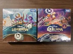 Disney ロルカナ アーケイジアと魔法の島 トレーディングカード 2BOX