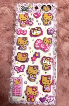 サンリオ　もちもちマシュマロシール 正規品 日焼けキティ