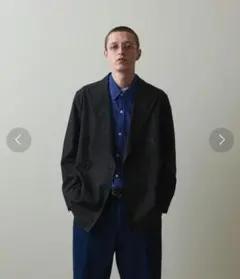 極美品★超高級◎スティーブンアラン★2B ダブルジャケット　ウール　2.9万　L