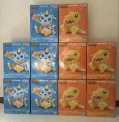 デジモンアドベンチャー SOFVIMATES ガブモン アグモン10体セット