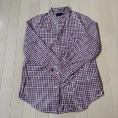 RALPH LAUREN チェック柄 長袖シャツ 160
