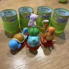 専用　ポケモン チョコエッグ 旅立ちの3匹 カントー御三家＋シークレット